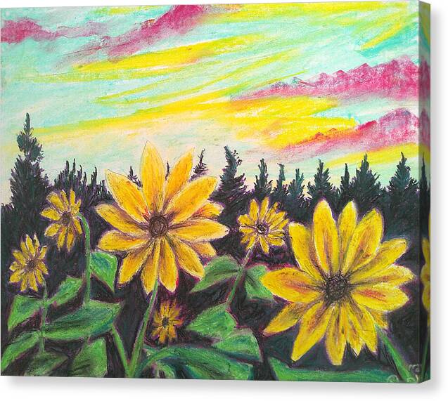 Sunflower Souls - Canvas Print