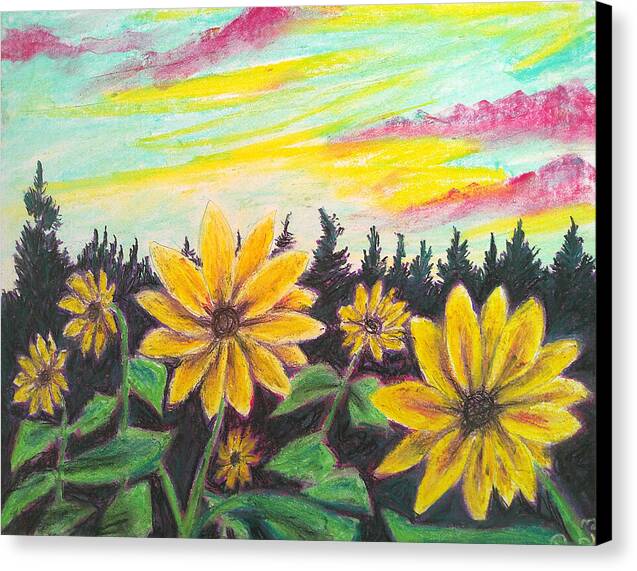 Sunflower Souls - Canvas Print