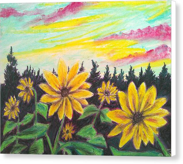 Sunflower Souls - Canvas Print