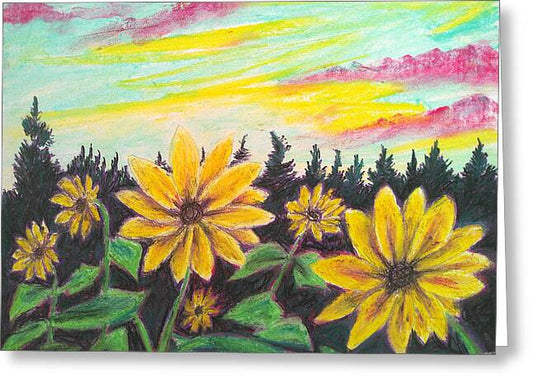 Sunflower Souls - Greeting Card