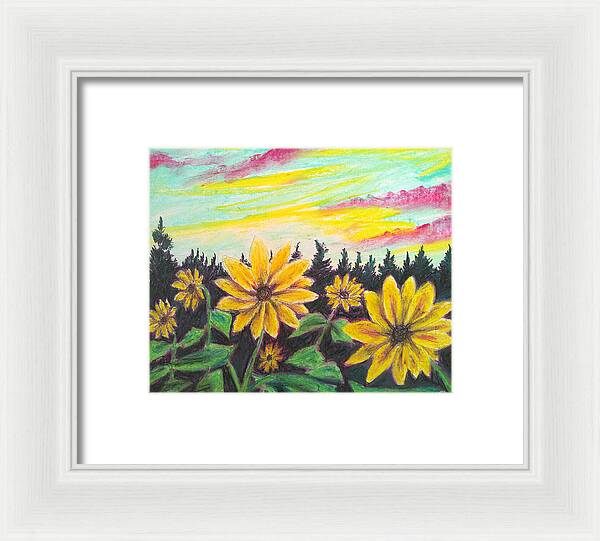 Sunflower Souls - Framed Print