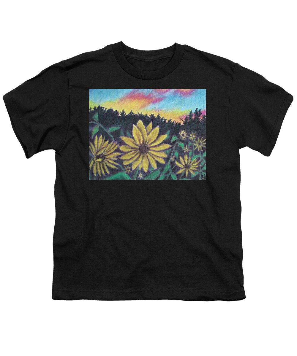 Sunflower Sunset - Youth T-Shirt