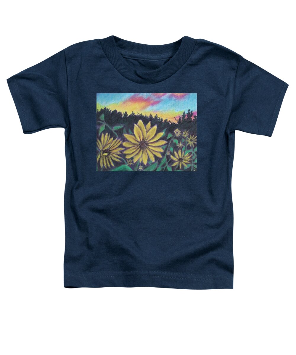 Sunflower Sunset - Toddler T-Shirt