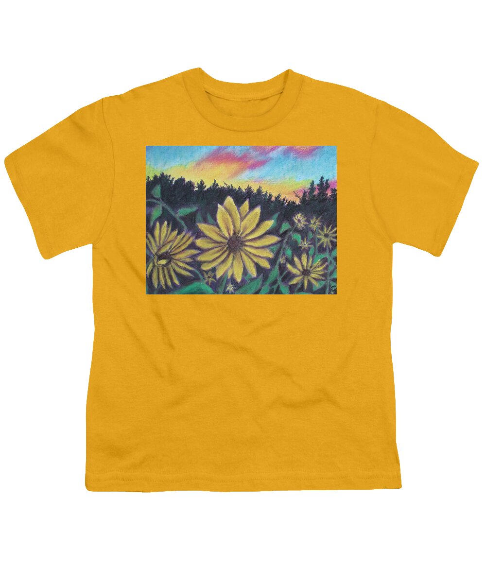 Sunflower Sunset - Youth T-Shirt