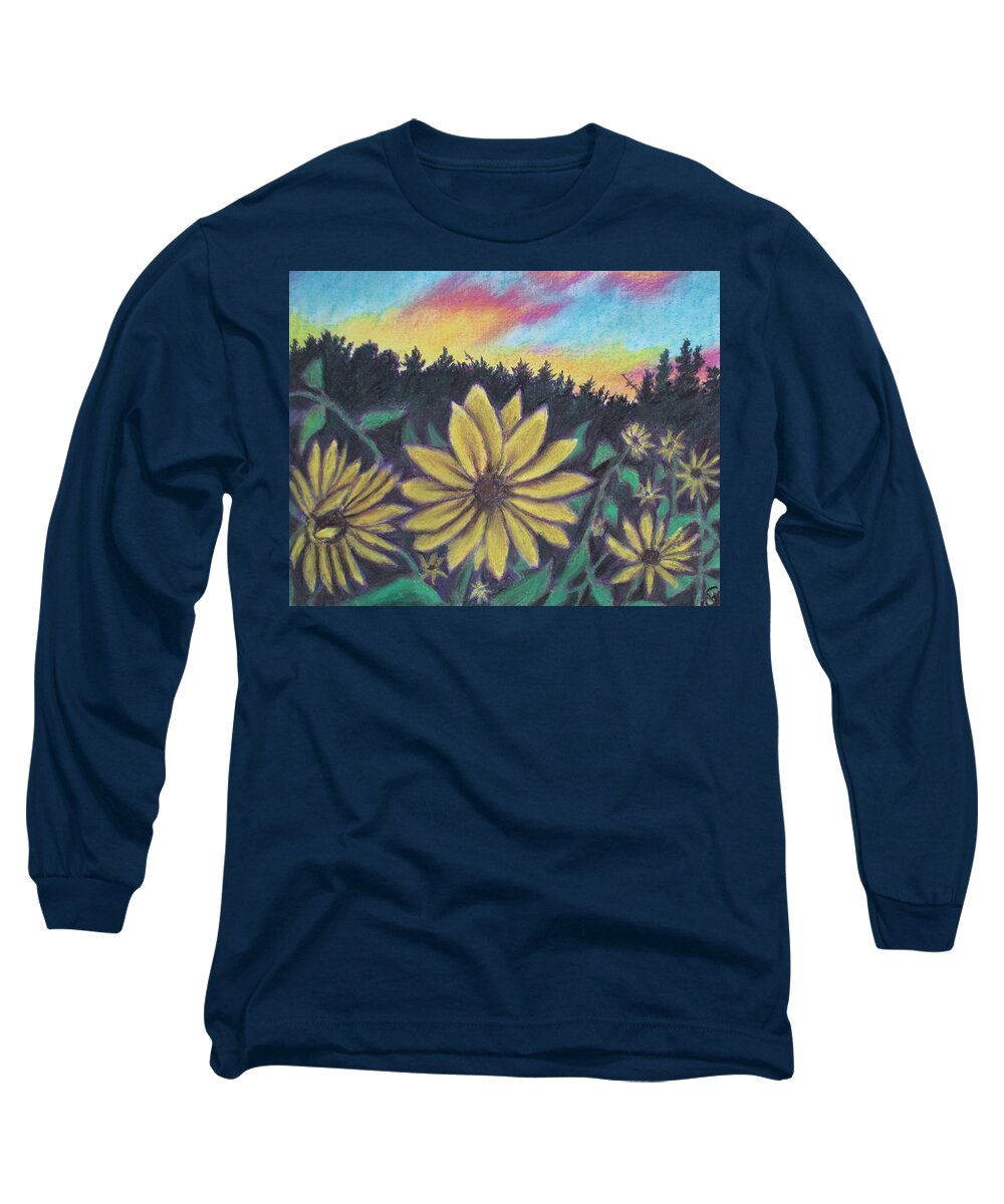 Sunflower Sunset - Long Sleeve T-Shirt