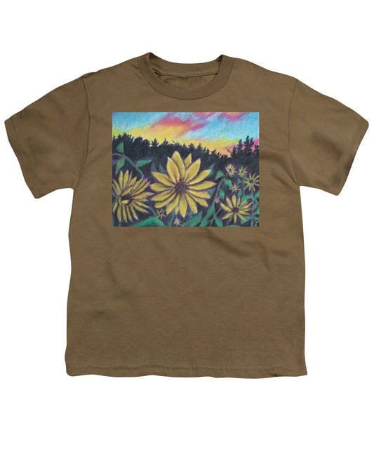 Sunflower Sunset - Youth T-Shirt