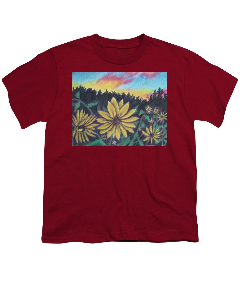 Sunflower Sunset - Youth T-Shirt