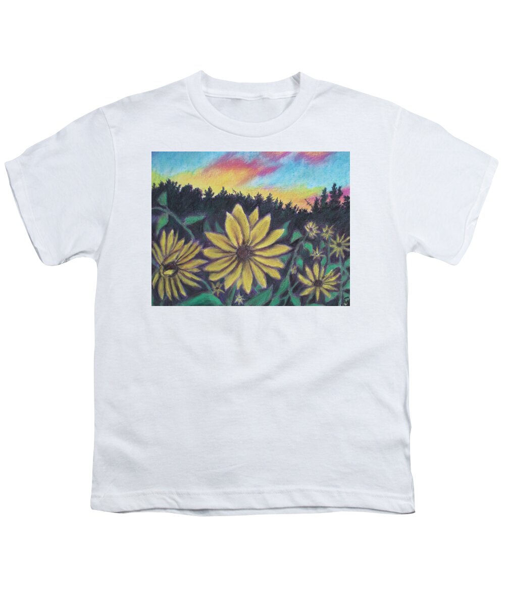 Sunflower Sunset - Youth T-Shirt