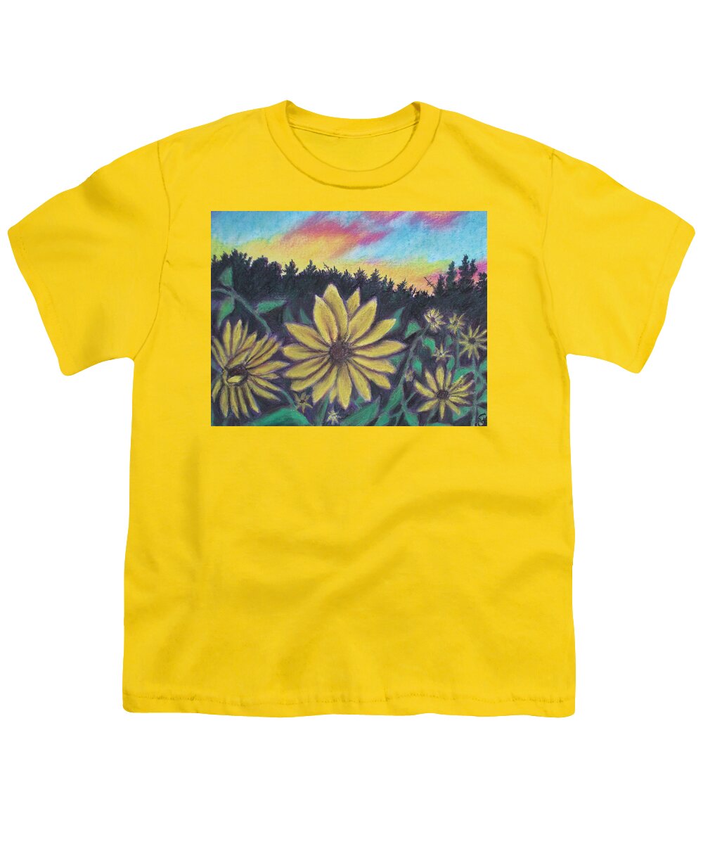 Sunflower Sunset - Youth T-Shirt