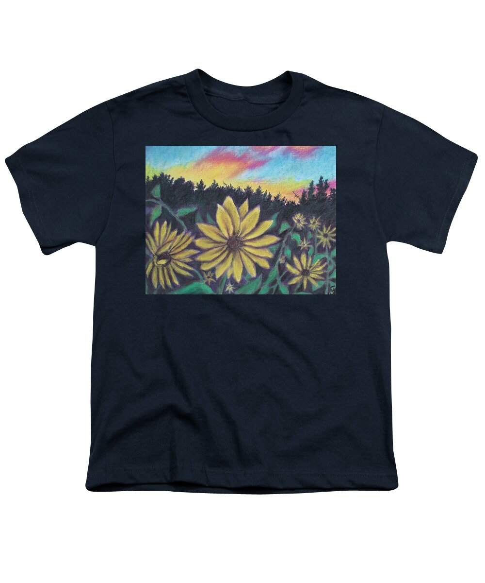 Sunflower Sunset - Youth T-Shirt