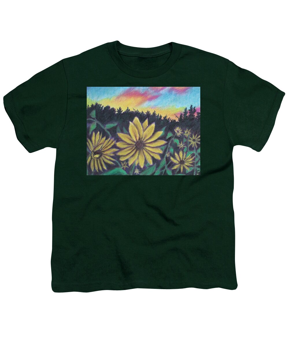 Sunflower Sunset - Youth T-Shirt