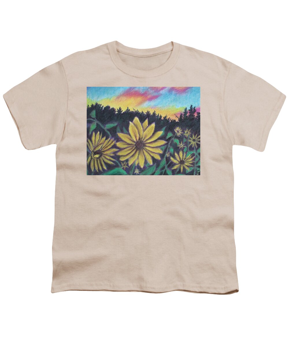 Sunflower Sunset - Youth T-Shirt