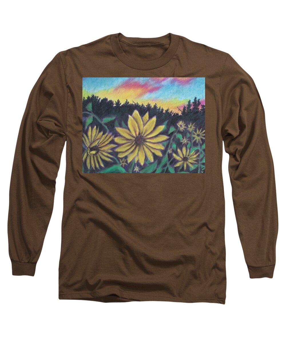 Sunflower Sunset - Long Sleeve T-Shirt