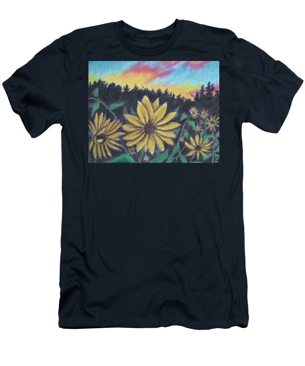 Sunflower Sunset - T-Shirt