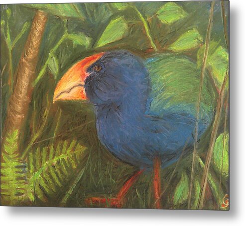 The Takahe - Metal Print