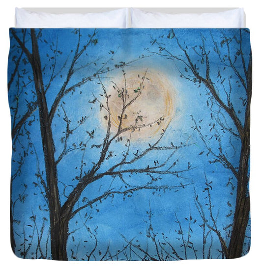 Wood Night Light ~ Duvet Cover