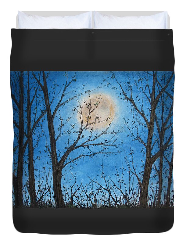 Wood Night Light ~ Duvet Cover