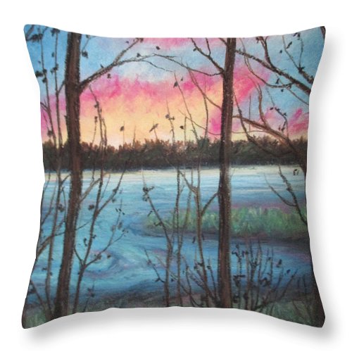 Midnight Celeste - Throw Pillow