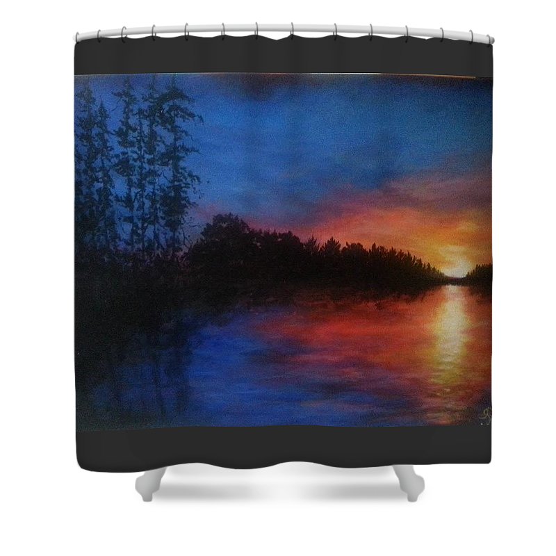 Sunset Addict - Shower Curtain