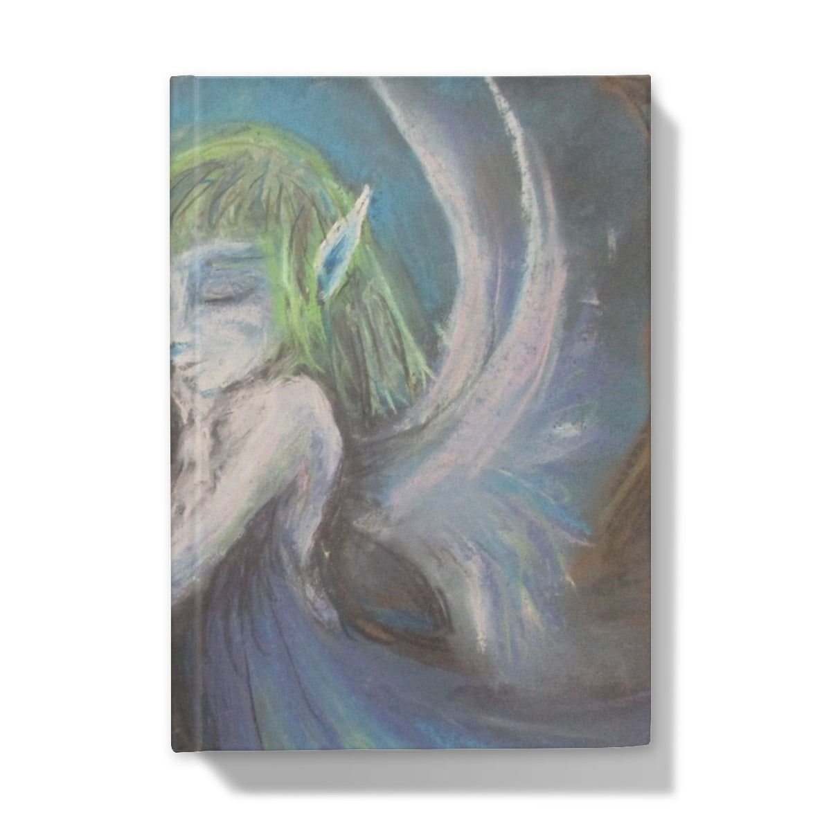 Poet and her Soul Speaking Paintings ~  prints, originals and more    In the forest of the night One goes with insight Alone walk in the woods Twinkling with a heart full of goods  Original Artwork and Poetry of Artist Jen Shearer     This is a original soft pastel painting printed on product.