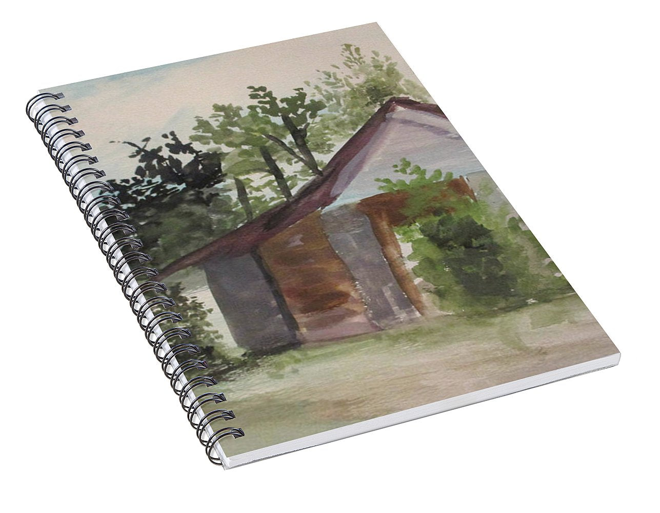 4 Seasons Cottage - Spiral Notebook