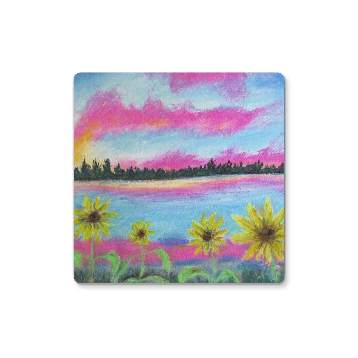 A Flower Fantasy Coaster