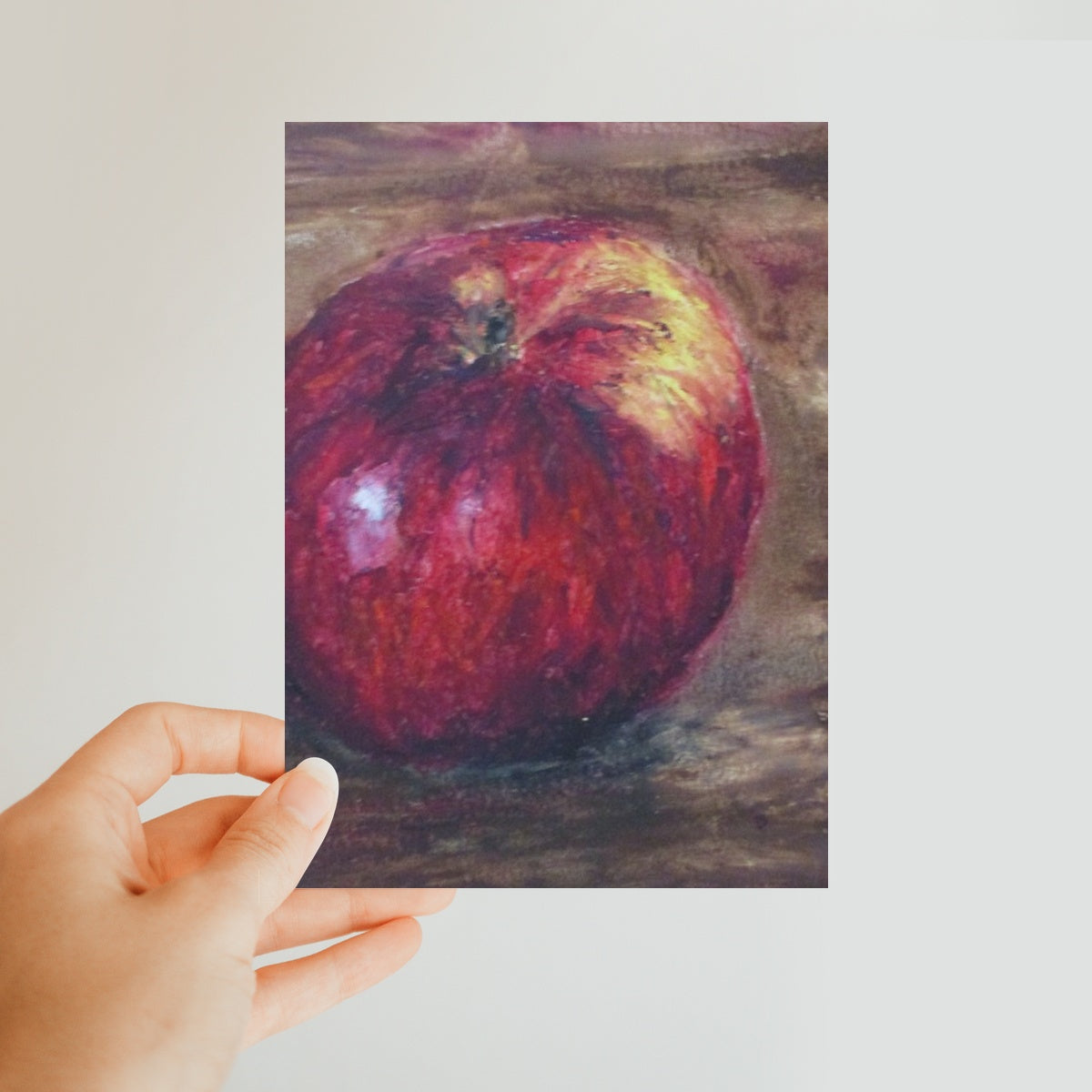 Apple A ~ Postcard