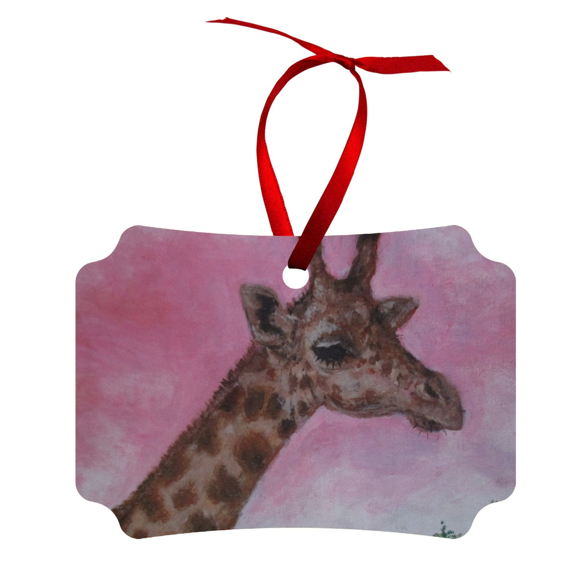 Mr. Giraffe ~ Wood Ornament