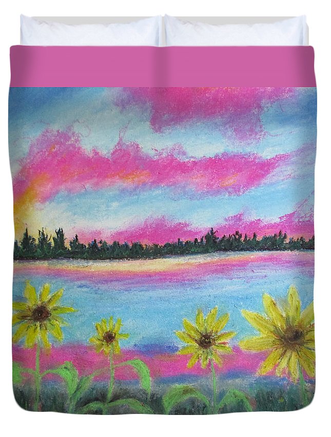 Poet and her Soul Speaking Paintings ~ prints, originals and more  Pushing purple and pink on the lake Flower attention it is to make Flower flower that is all Sunsets, animals, fantasy and fall  Original Artwork and Poetry of Artist Jen Shearer  This is a original painting printed on merchandise.