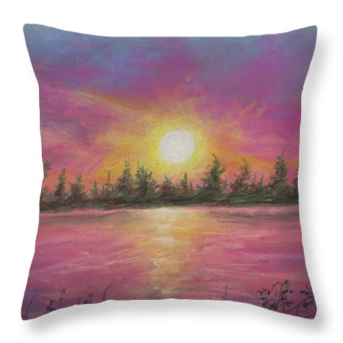 A kiss - Throw Pillow