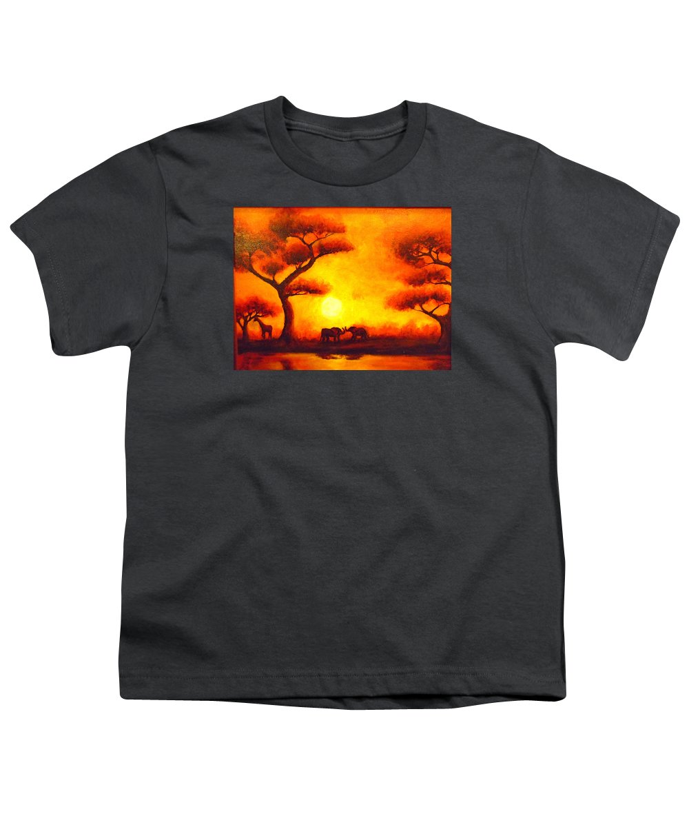 African Sunset  - Youth T-Shirt