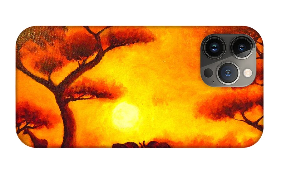 African Sunset  - Phone Case