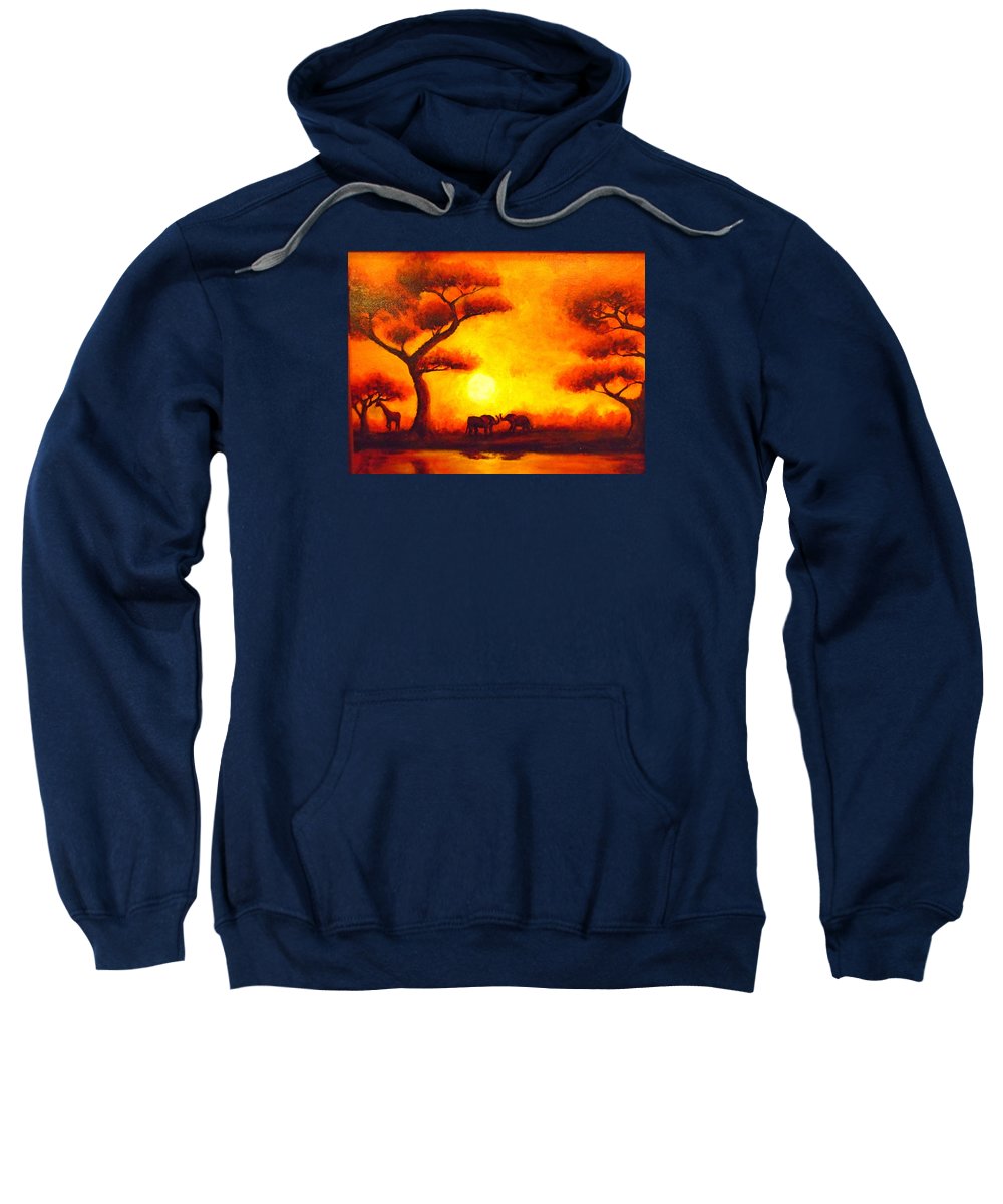 African Sunset  - Sweatshirt