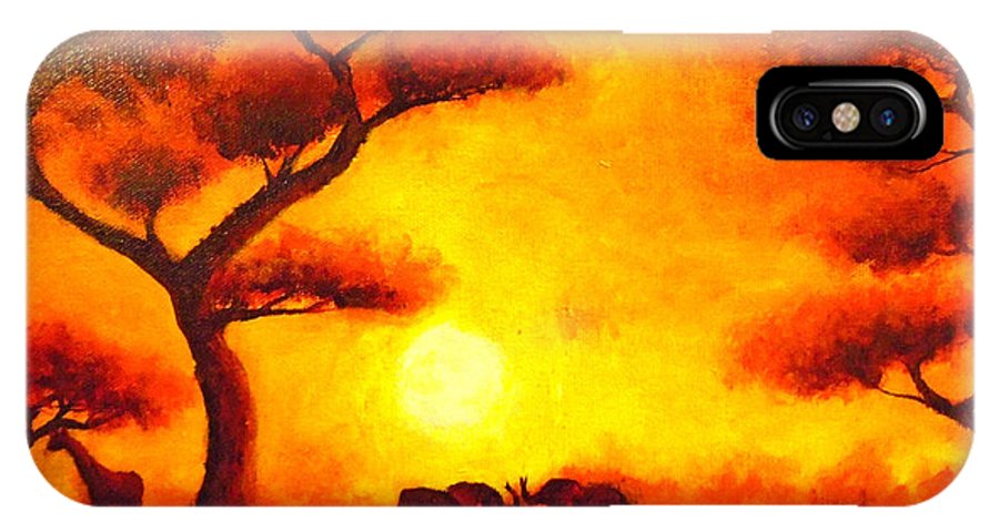 African Sunset  - Phone Case