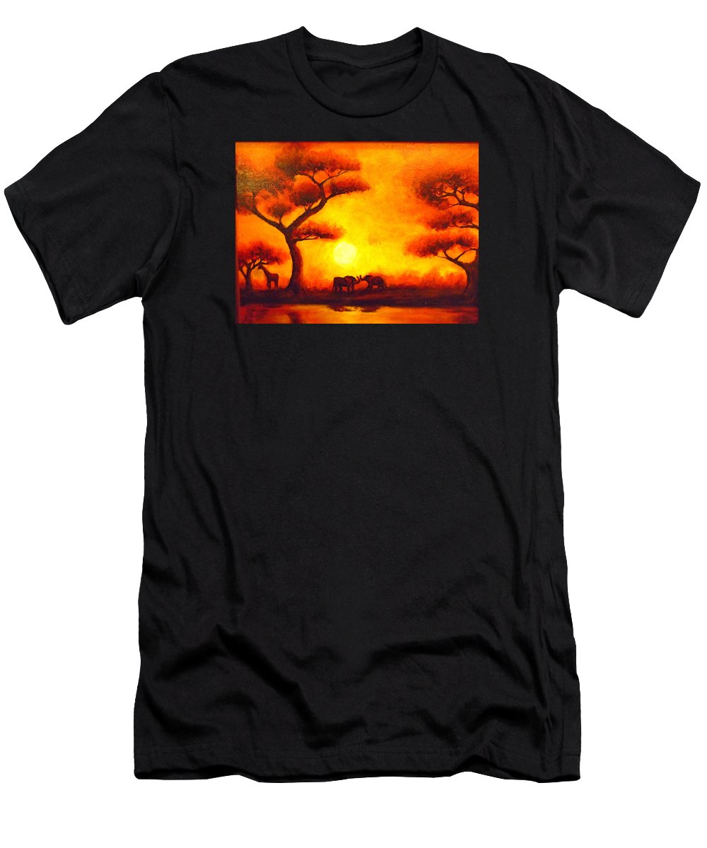 African Sunset  - T-Shirt