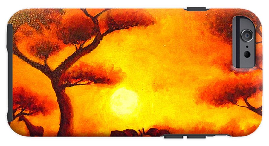 African Sunset  - Phone Case