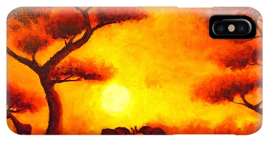 African Sunset  - Phone Case