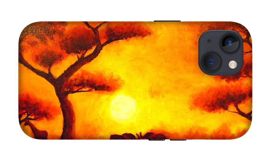 African Sunset  - Phone Case