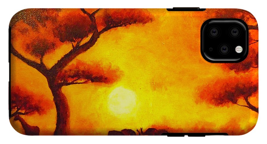 African Sunset  - Phone Case