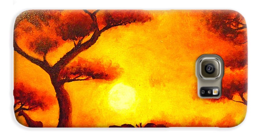 African Sunset  - Phone Case