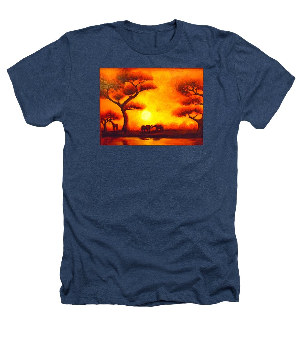 African Sunset  - Heathers T-Shirt