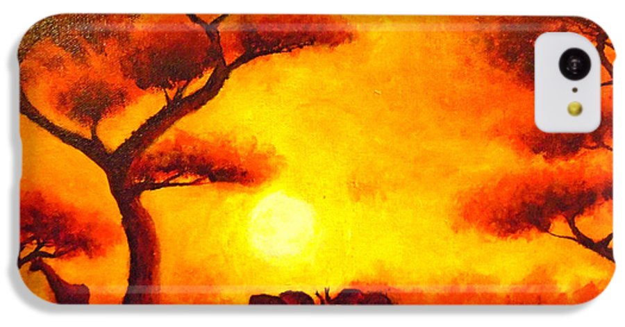 African Sunset  - Phone Case