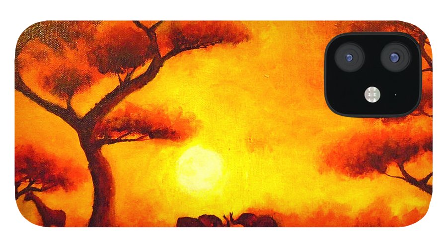 African Sunset  - Phone Case