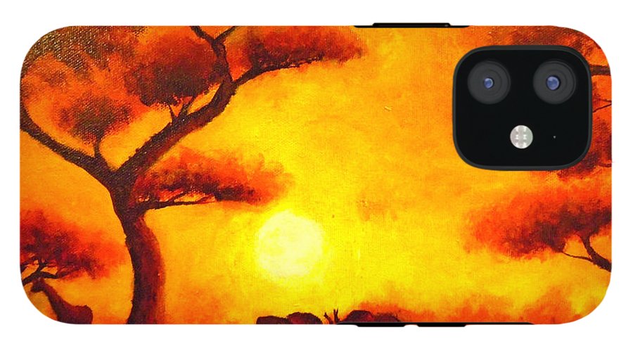 African Sunset  - Phone Case