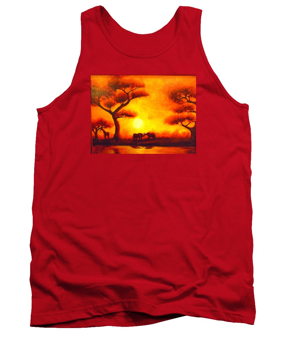 African Sunset  - Tank Top