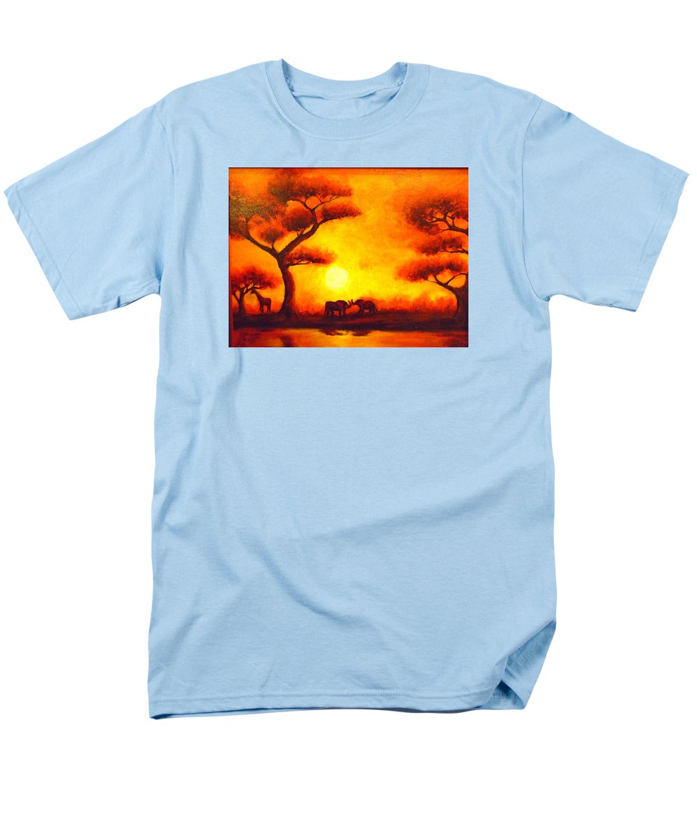 African Sunset  - Men's T-Shirt  (Regular Fit)