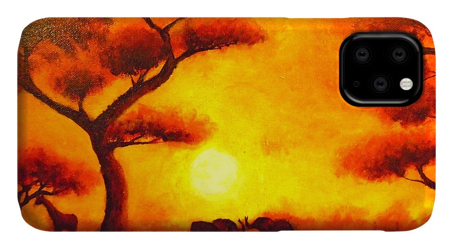 African Sunset  - Phone Case