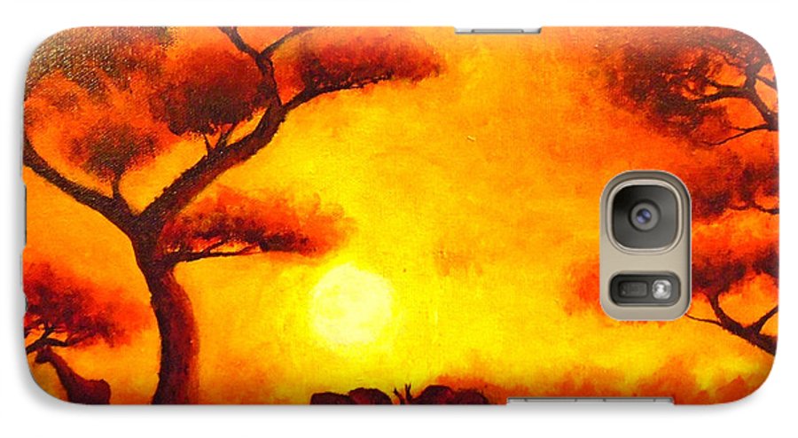 African Sunset  - Phone Case