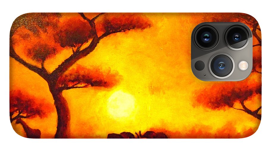 African Sunset  - Phone Case