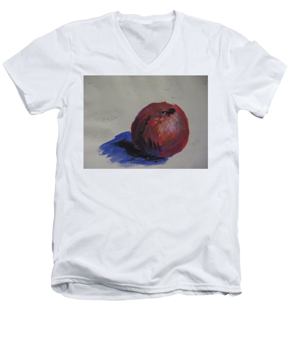 Apple a day - Men's V-Neck T-Shirt